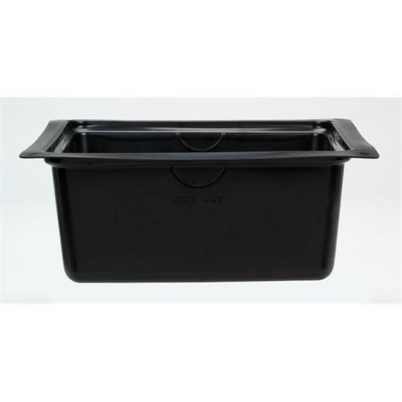 Oatey 34080 Standard Tub Box  Black