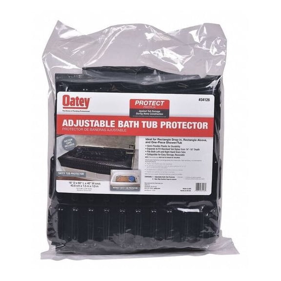 ADJ BATHTB PROTECTOR 16" (Pack of 1)