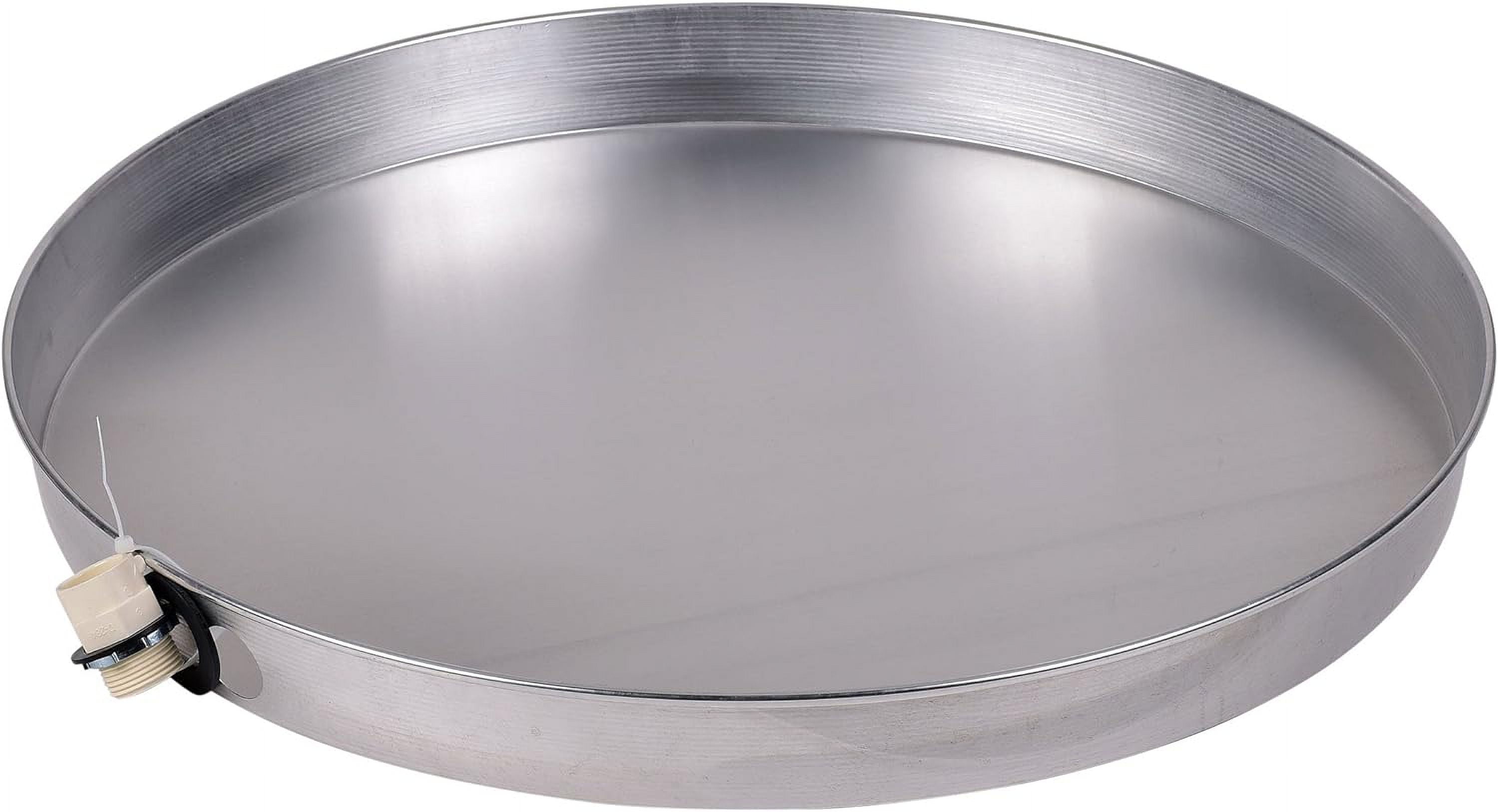 Oatey 34170 18 In. Aluminum Water Heater Pan with 1 In. CPVC Adapter