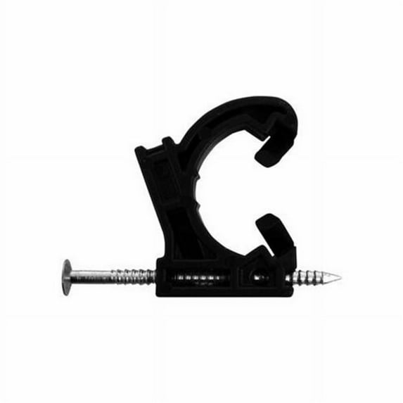 Oatey 34297 0.5-0.75 in. Half Clamp with Nail - Bucket of 400