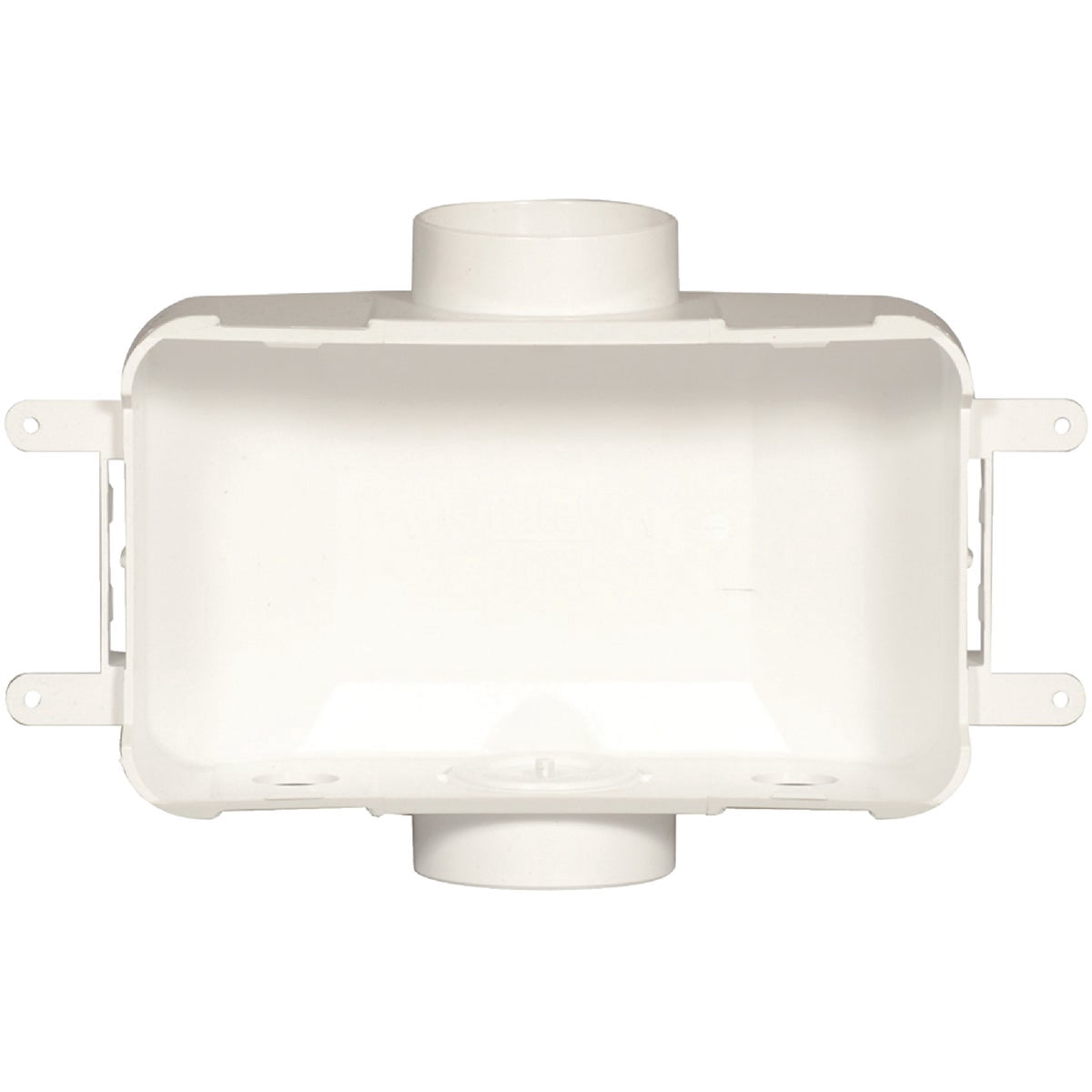 Oatey 38120, 3/4 in, White Centro II Plain Valve Washing Machine Outlet Box