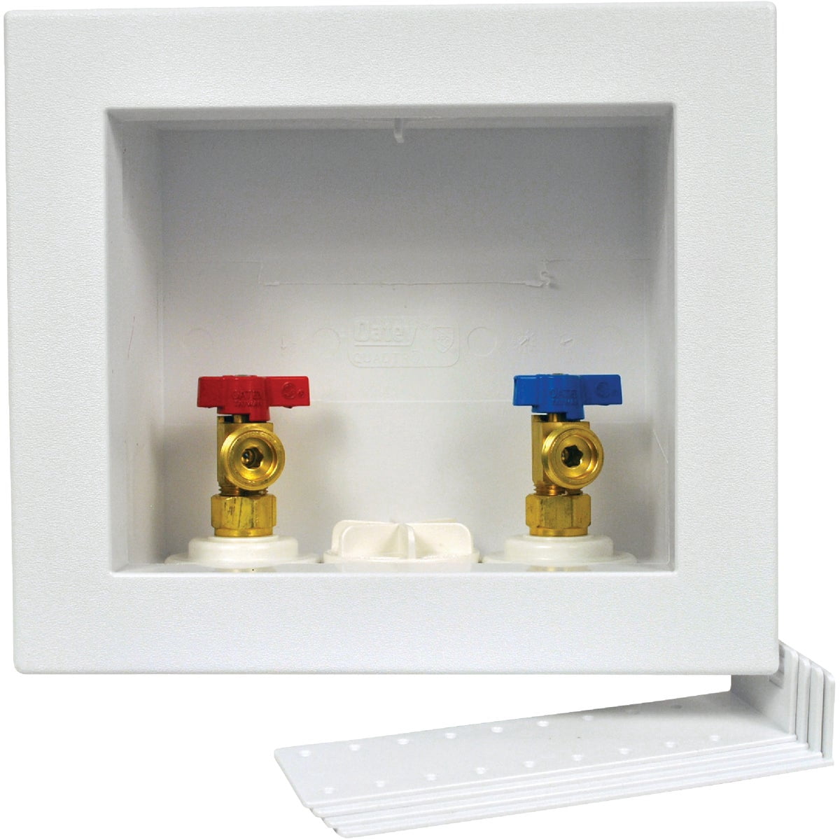 Oatey 38528 Quadtro Washing Machine Outlet Box F1807 PEX Tail Piece, 1/4" Turn, 2" Hub