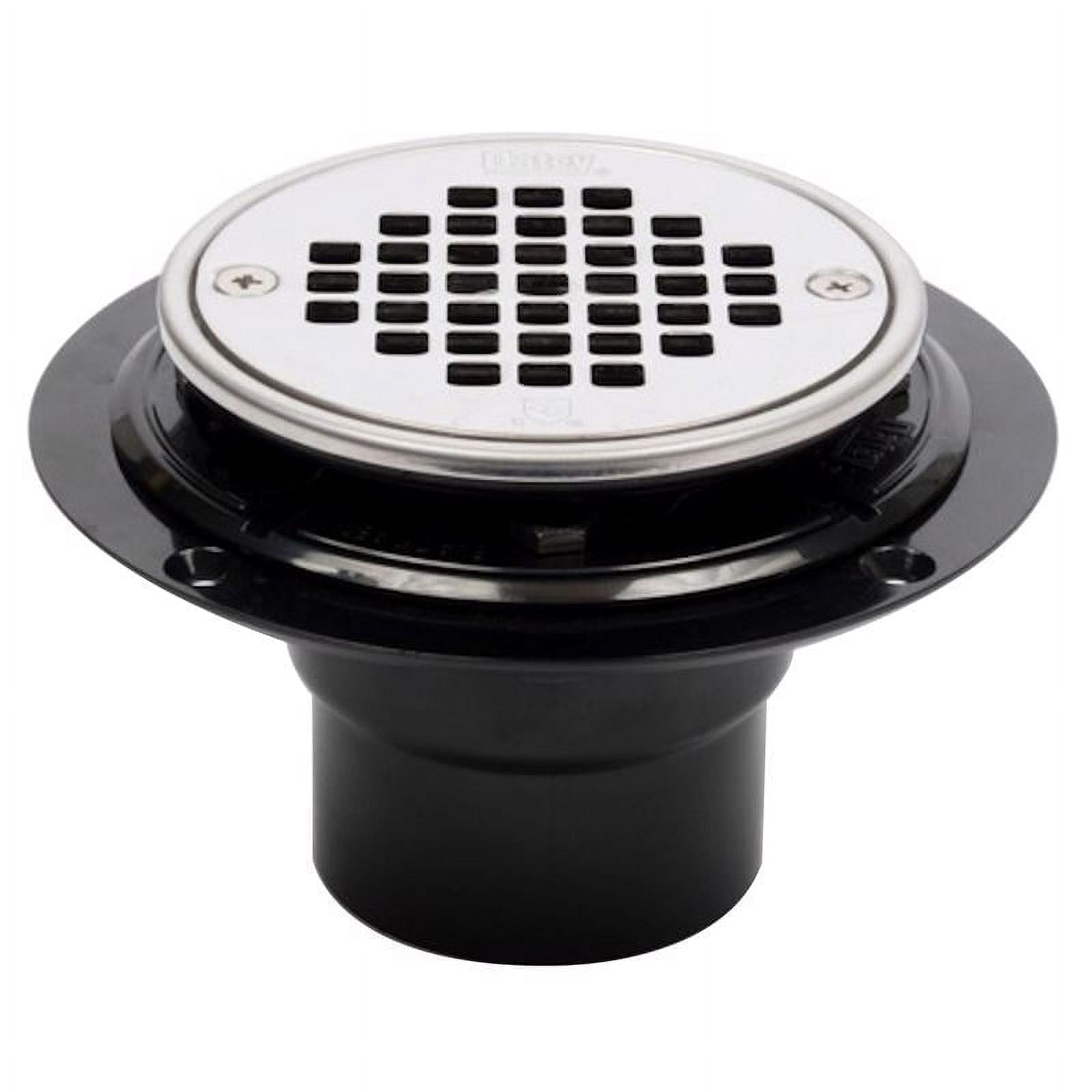 Oatey 4 in. D Polished ABS Shower Drain - Walmart.com