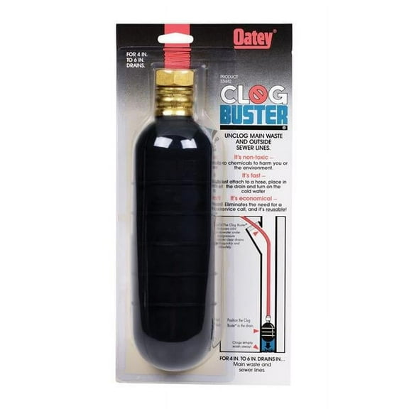 Oatey 4 to 6 in. Clog-Buster Gel & Tool Drain Cleaner