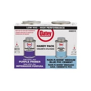 Oatey 4014698 4 oz Rain-R-Shine Primer & Cement for PVC - Blue & Purple