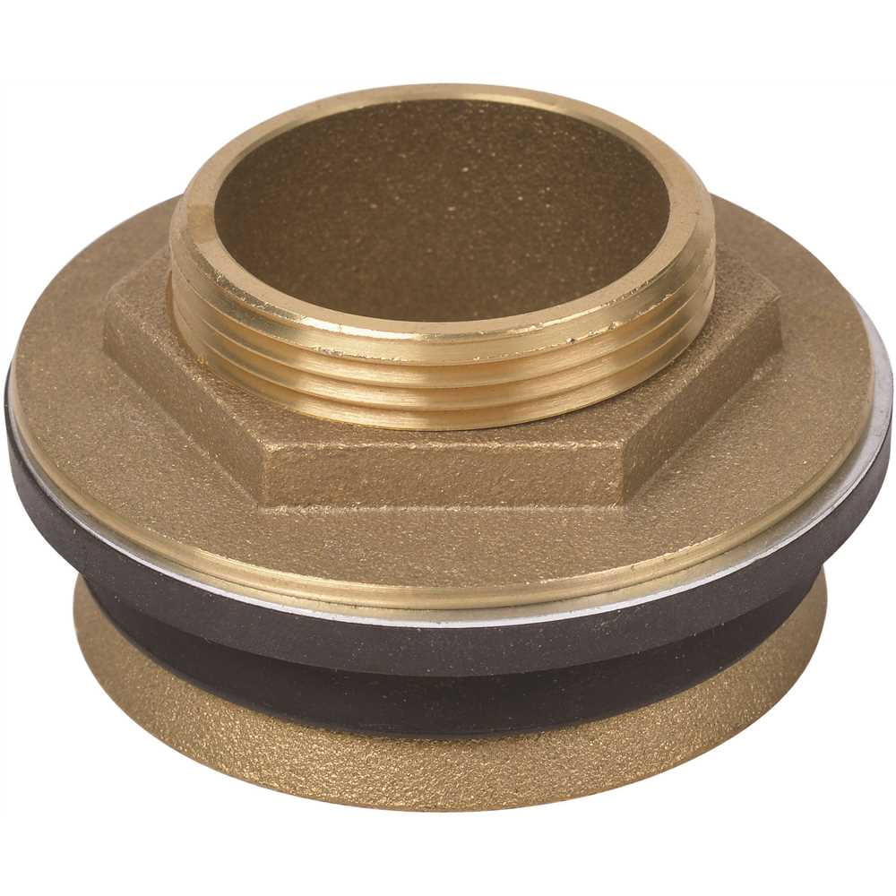 Oatey 4026 2 in. x 1-1/2 in. Closet Spud Brass