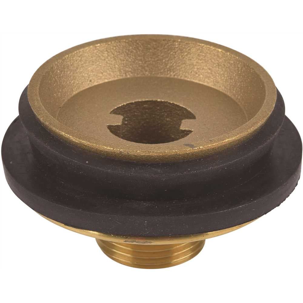 Oatey 4032 1-1/2 in. x 3/4 in. Urinal Spud Black