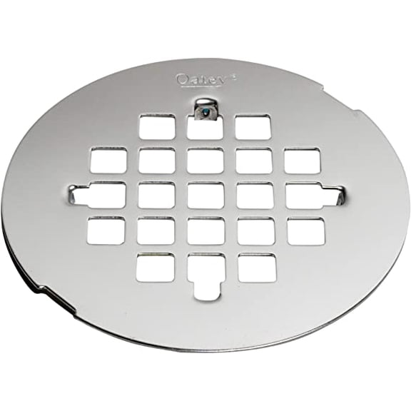 Oatey Snap-Tite Round Universal Drain Strainer, 4-1/4 in, Stainless Steel