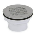 thumbnail image 1 of Oatey 101 Ps Pvc-Solvent Weld Shower Drain With Stainless Steel Strainer, 2-Inch in Stainless Steel - 42097, 1 of 5