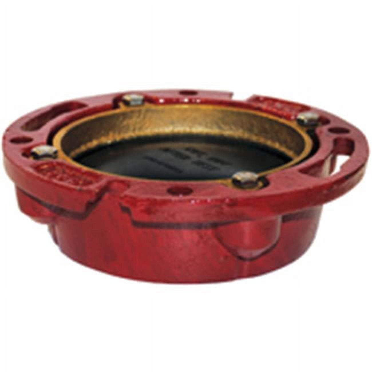 Oatey 42256 Closet Flange 4 in Iron Red