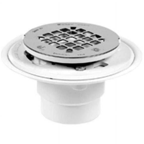 Oatey 42260 Round Drain, Stainless Steel, Polished Stainless Steel, For: Tile and Marble Showers