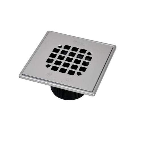 Oatey 42264, 130 Series PVC Square Low Profile, Shower Drain, Pack of 36 pcs