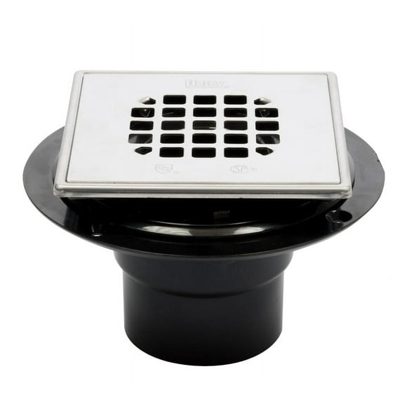 SHOWER DRAIN SQUARE 3""D(Pack of 1)