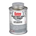 thumbnail image 1 of Oatey 43409309 31093 4 oz Heavy Duty Lo-VOC PVC Cement, Gray, 1 of 3