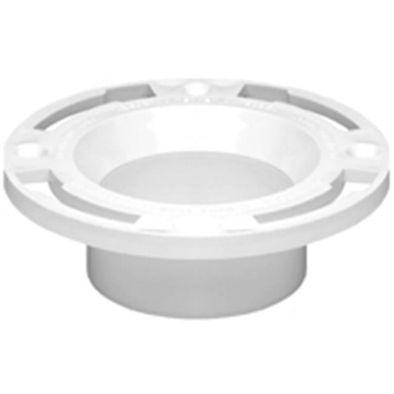 Oatey 43503 Pvc Closet Flange W/Out Test Cap, 3" Or 4"