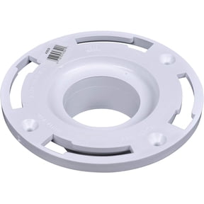 Oatey 43509 3 in. PVC Closet Flange with Plastic Ring without Test Cap