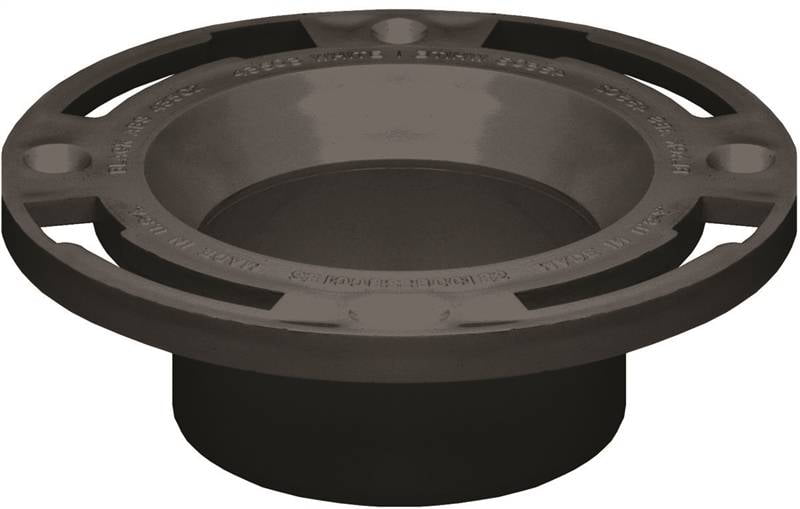 Oatey 43524 Abs Long Pattern Flange
