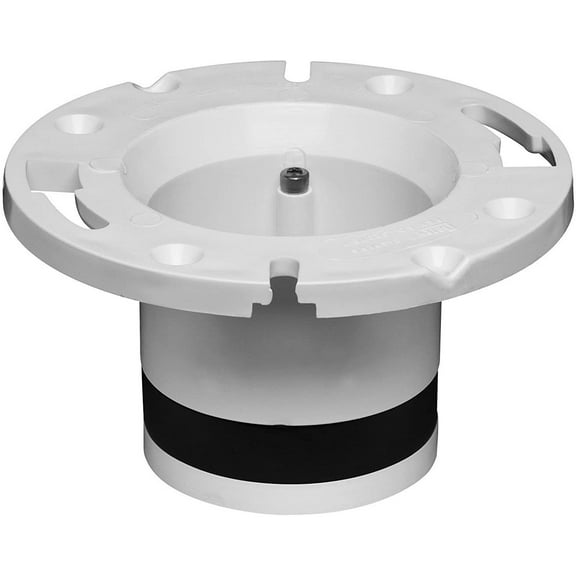 Oatey 43539 PVC Cast Iron Flange Replacement, 4''