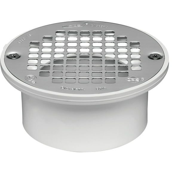 Oatey 43601 Floor Drain, PVC Body