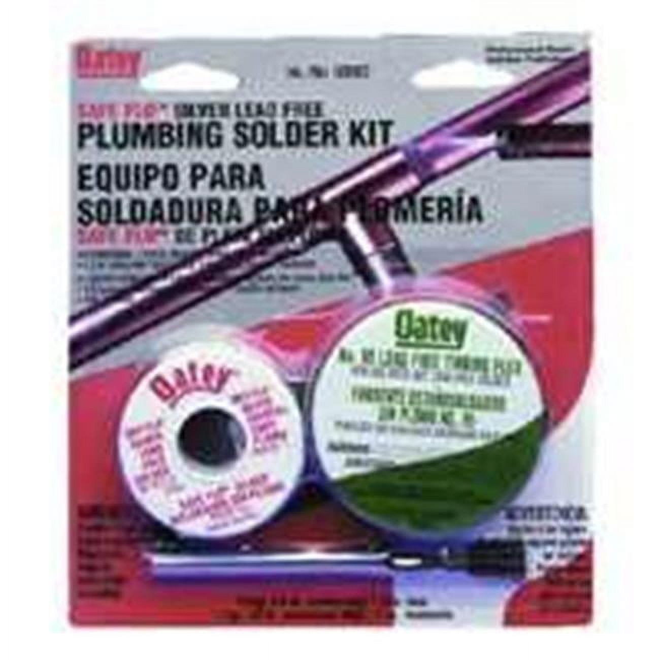 Oatey 50683 Safe Flo Silver Solder .25 Lbs - Silver 0.117 in. diameter-