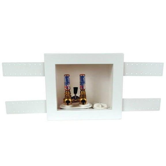 Oatey 8079980 8.75 in. Copper Sweat Single Lever Ball Washing Machine Outlet Box