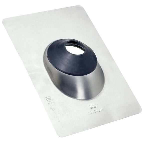 Oatey All-Flash No-Calk 1-1/2 In. to 3 In. Galvanized Roof Pipe Flashing 11815