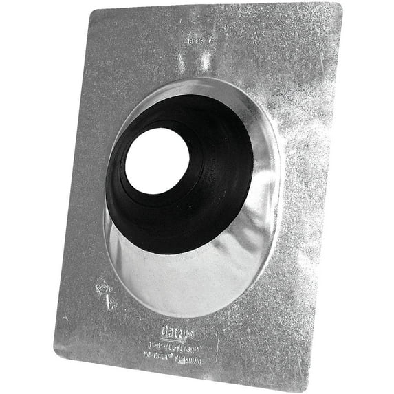 Oatey All-Flash No-Calk 3 In. to 4 In. Galvanized Roof Pipe Flashing 11816