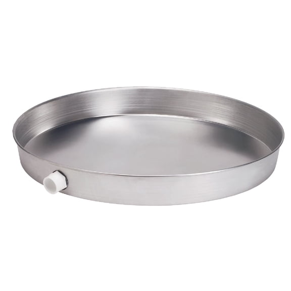 Oatey Aluminum Water Heater Drain Pan with 1" PVC Fitting - Pack of 4