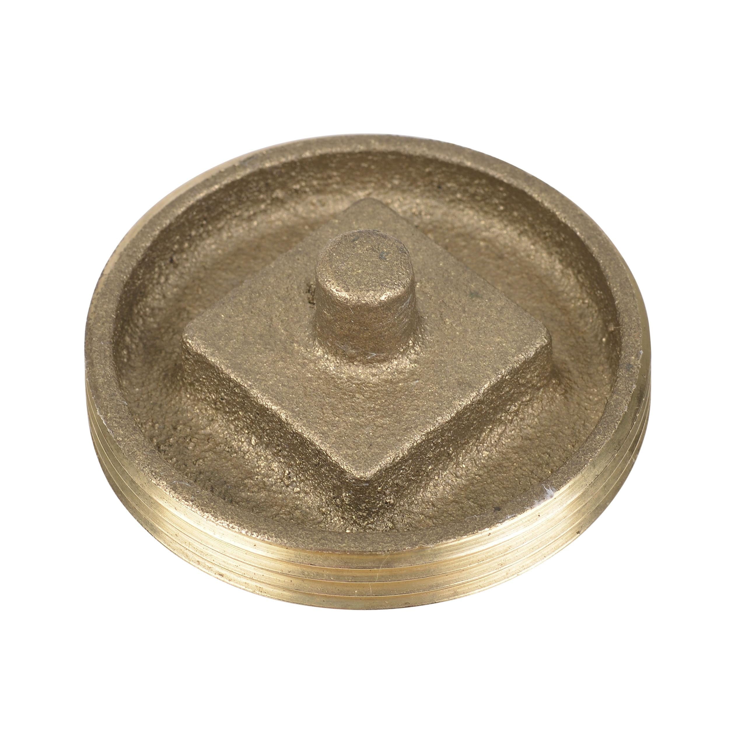 Oatey Cleanout Plug,2",Brass 42741