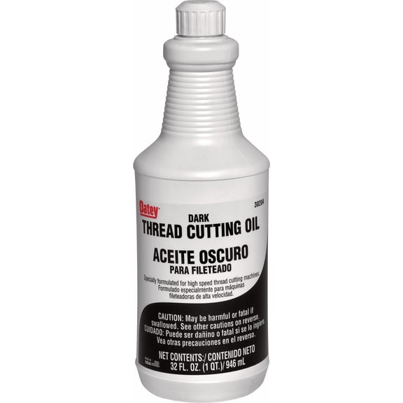 Oatey Dark Thread Cutting Oil - Pack of 4  Residential Use, Standard Application