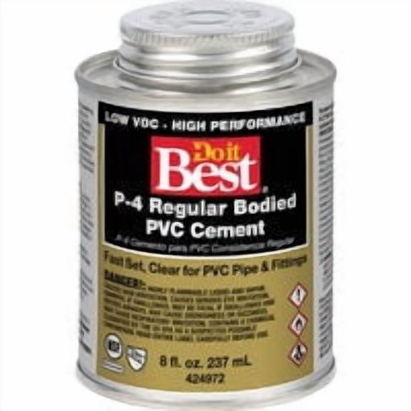 Oatey/Harvey Do it Best PVC Solvent Cement, Case of 8