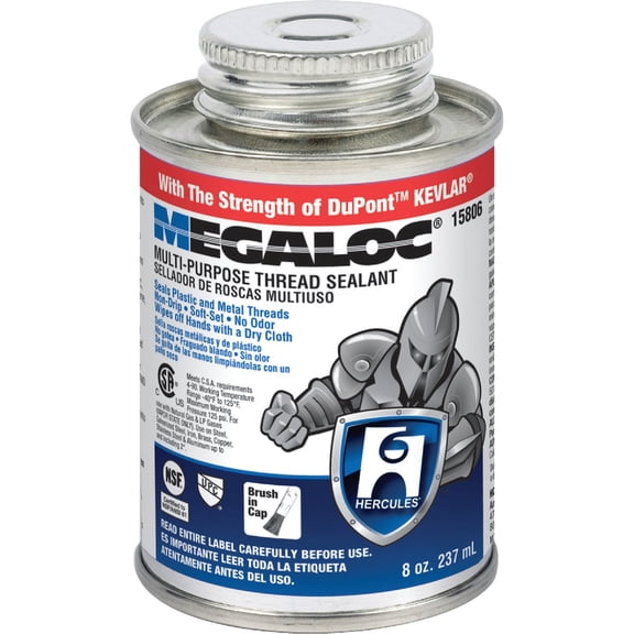 Oatey/Harvey Hercules Megaloc Thread Sealant - Pack of 8