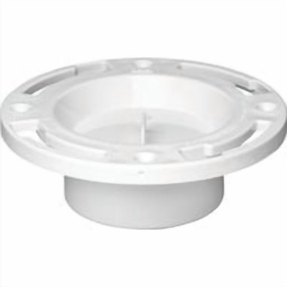 Oatey/Harvey Oatey Level-Fit PVC Closet Flange - Pack of 4 Case Quantity Pack