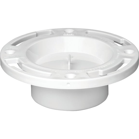 Oatey/Harvey Oatey Level-Fit PVC Closet Flange - Pack of 6
