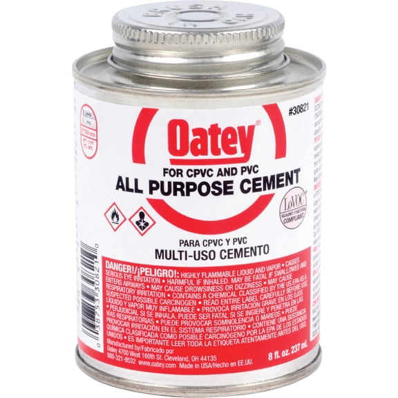 Oatey/Harvey Oatey Multi-Purpose Cement - Pack of 6