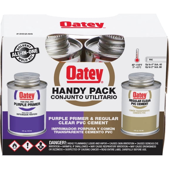 Oatey/Harvey Solvent Cement Handy Pack - Pack of 6