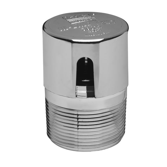 Oatey In-Line Vent,ABS Chrome Plated 39000