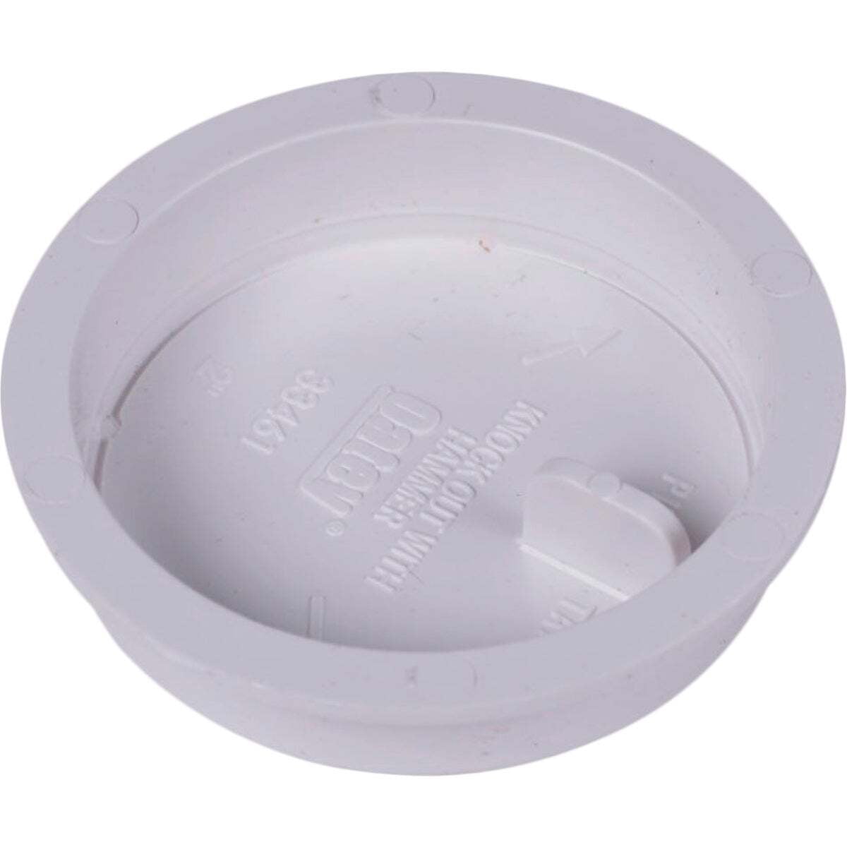 Oatey 2 In. Knock-Out Test Cap ABS Plug 39101 - Walmart.com