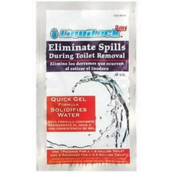 Oatey Liquilock Water Solidifier