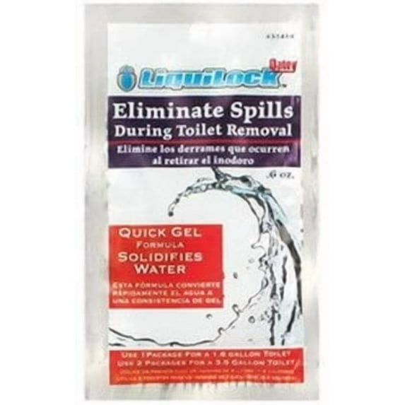 Oatey Liquilock Water Solidifier