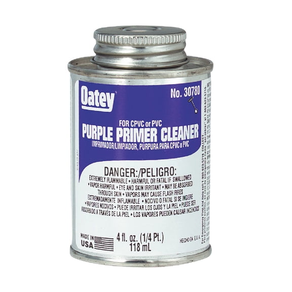 Oatey Purple Pipe and Fitting Primer/Cleaner for PVC/CPVC - Pack of 12