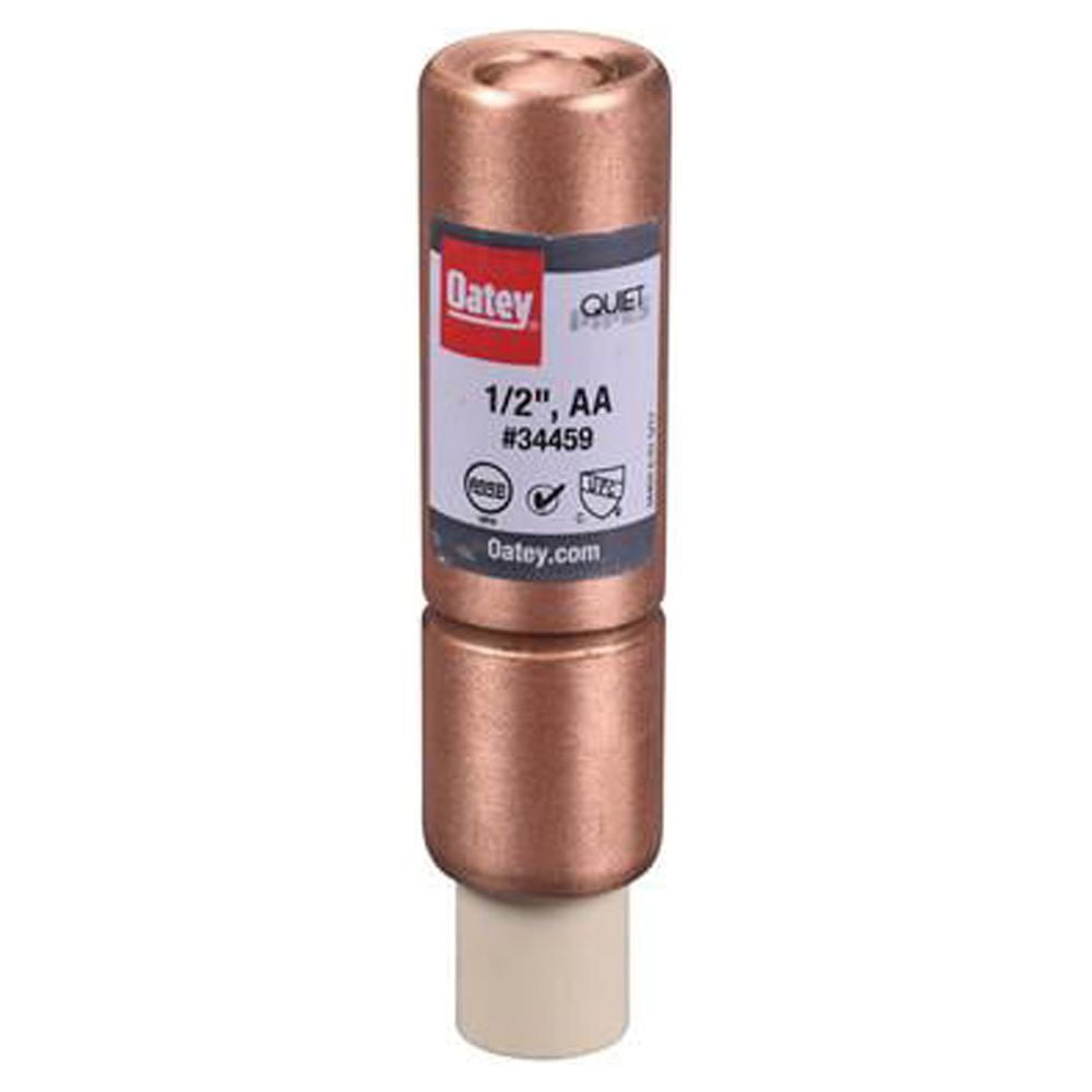 Oatey Quiet Pipes 1/2 in. Brass CPVC Male Straight AA Hammer Arrestor