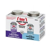 Oatey Rain-R-Shine Blue/Purple Primer and Cement for PVC 4 oz