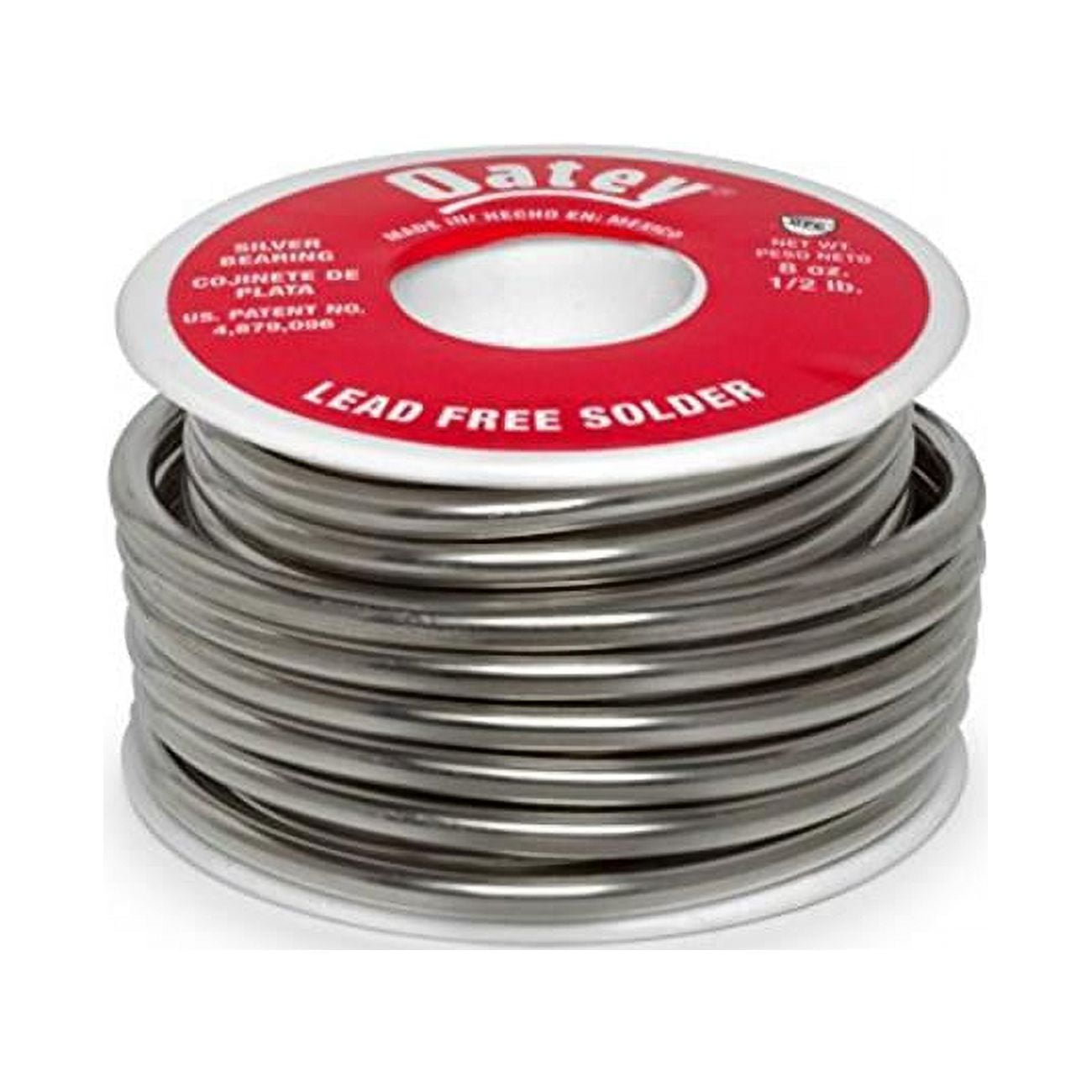 Oatey Solder Lead Free Wire, Silver 8 oz