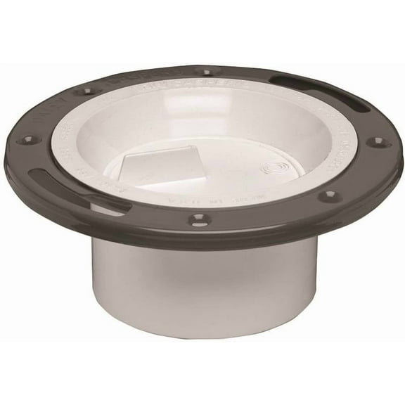 Oatey Toilet Flange, PVC 43515