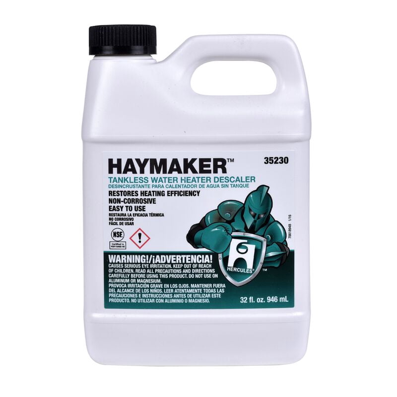 Water Heater Descaler Kit,5inLx5inWx6inH 35235