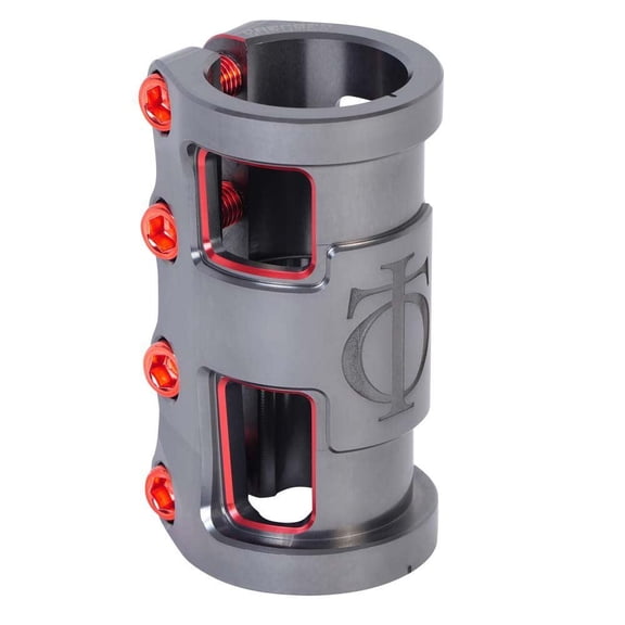Oath Carcass SCS Clamp Titanium and Red