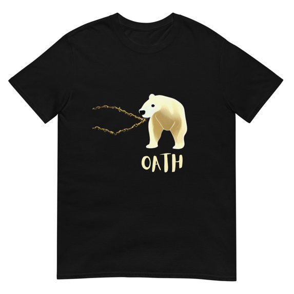 Oath "Goldbear" Short-Sleeve T-Shirt (Black, S)