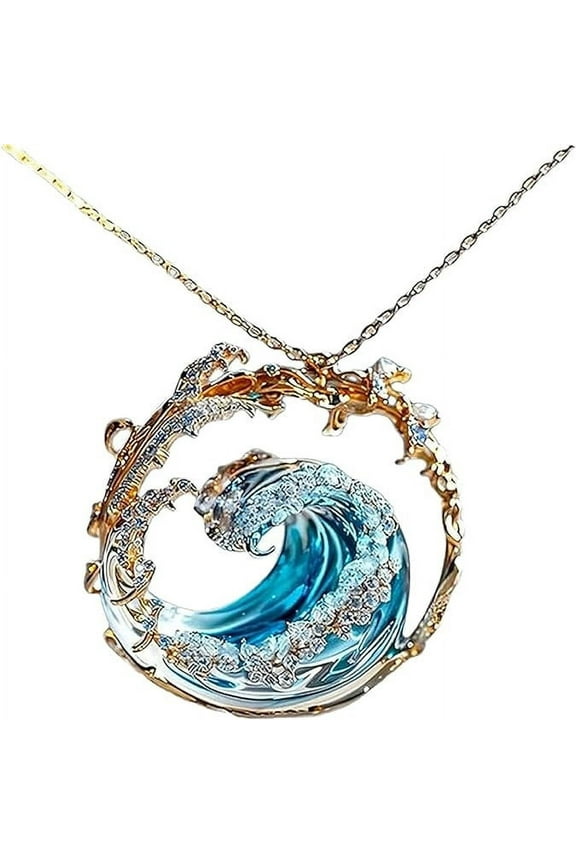 Oath Jewelry Set Necklace Earrings Ring Jewelry Set Jewelry Set For Women Cean Beach Jewelry Set For Women Summer Jewelry Gift, Usupdd 2025 Oath Jewelry Set Necklace Earrings