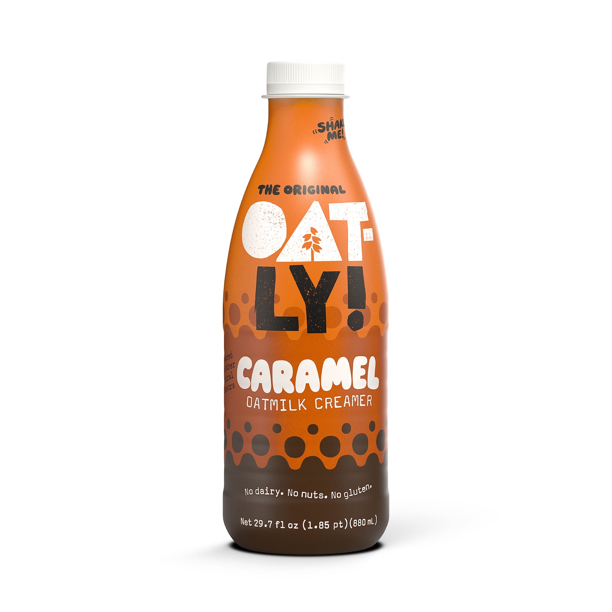 Oatly Caramel Oatmilk Creamer, Dairy Free Coffee Creamer, 29.7 fl oz